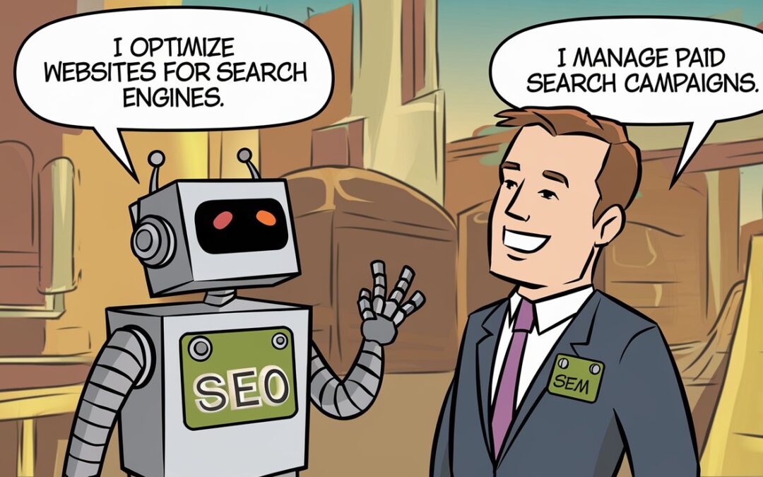 Discovering the difference between SEO and SEM